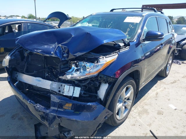5TDDCRFH4GS016364 Toyota Highlander Hybrid Limited Platinum V6