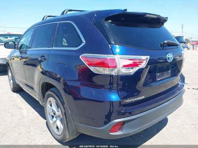 5TDDCRFH4GS016364 Toyota Highlander Hybrid Limited Platinum V6