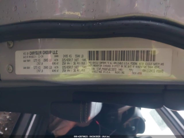 1C4PJMAB0FW613972 Jeep Cherokee Sport