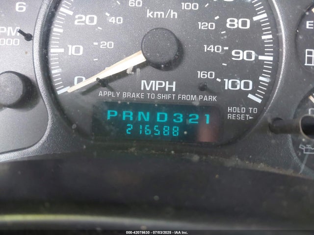 2002 Chevrolet Tahoe Lt მანქანა იყიდება აუქციონზე, vin: 1GNEC13Z52R164248, აუქციონის ნომერი: 42078630