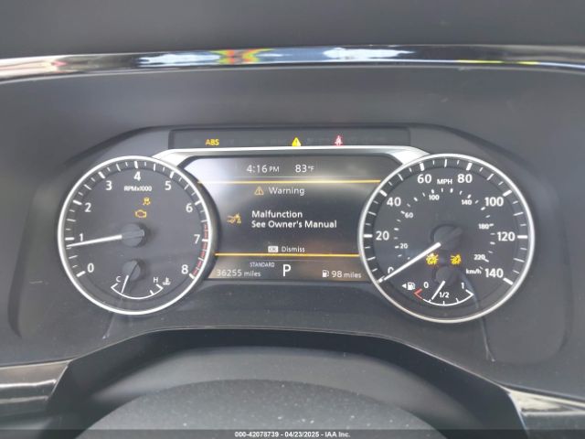 5N1DR3BA5NC216393 Nissan Pathfinder Sv 2wd