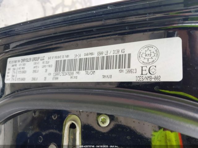 1C6RR7LT5ES476209 RAM 1500 Slt
