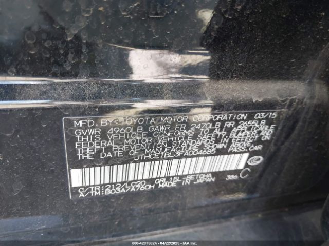 JTHCE1BL3FA004685 Lexus GS 350