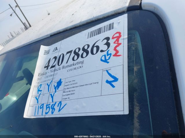 1GCHSBEA7H1273727 Chevrolet Colorado Wt