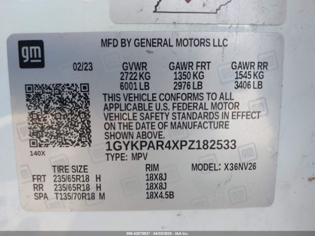 2023 CADILLAC XT6 1GYKPAR4XPZ182533 Photo 8