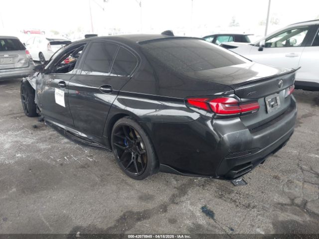 2021 BMW M550I WBA13BK05MCF84792 Photo 2