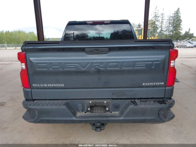 3GCPYBEK4MG162700 Chevrolet Silverado 1500 4wd  Short Bed Custom