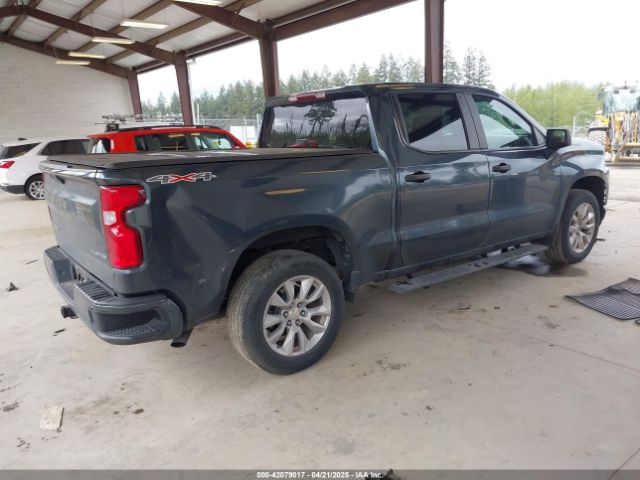 3GCPYBEK4MG162700 Chevrolet Silverado 1500 4wd  Short Bed Custom