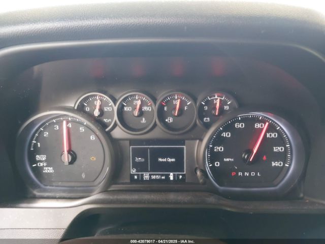 3GCPYBEK4MG162700 Chevrolet Silverado 1500 4wd  Short Bed Custom