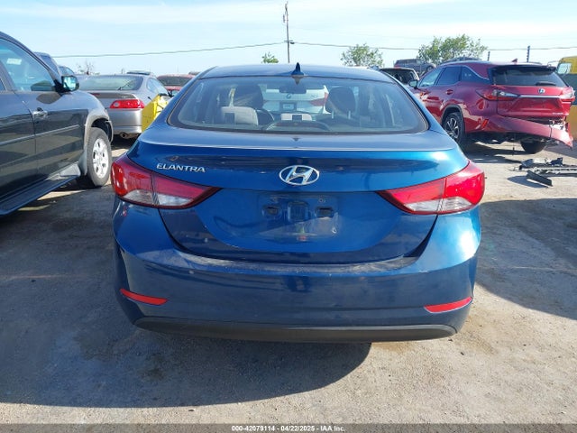 KMHDH4AE6GU491359 Hyundai ELANTRA SE