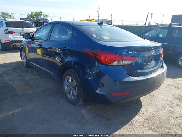 KMHDH4AE6GU491359 Hyundai ELANTRA SE
