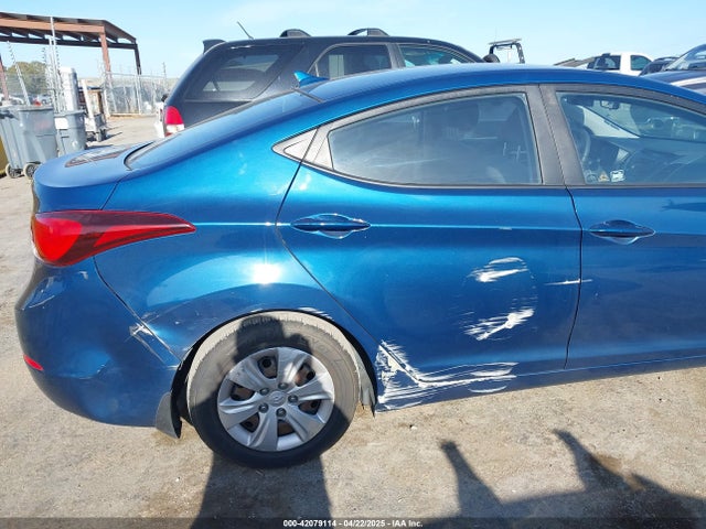KMHDH4AE6GU491359 Hyundai ELANTRA SE
