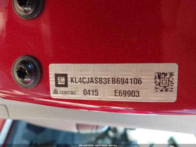 KL4CJASB3EB694106 Buick Encore