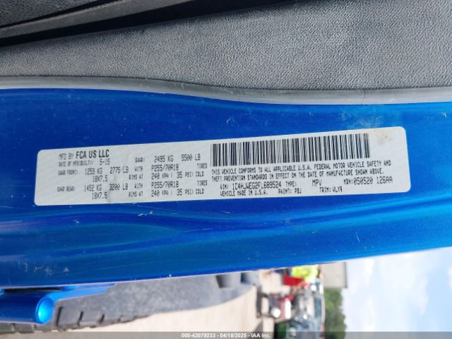 1C4HJWEG2FL689524 Jeep Wrangler Unlimited Altitude