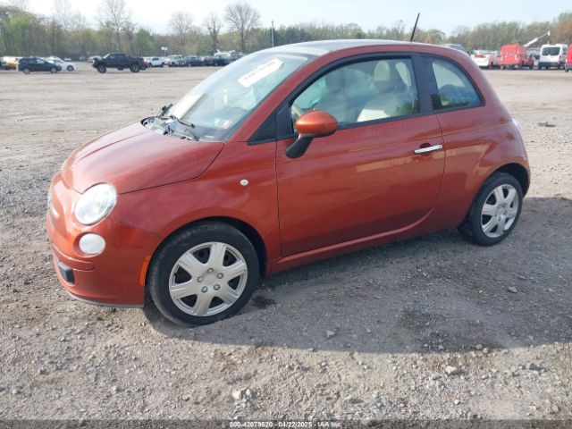 2012 FIAT 500 3C3CFFAR4CT360668 Photo 1