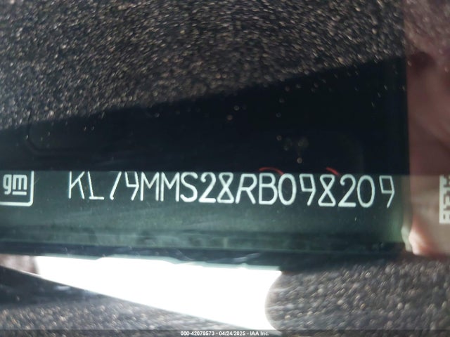 KL79MMS28RB098209 Chevrolet Trailblazer Fwd Ls
