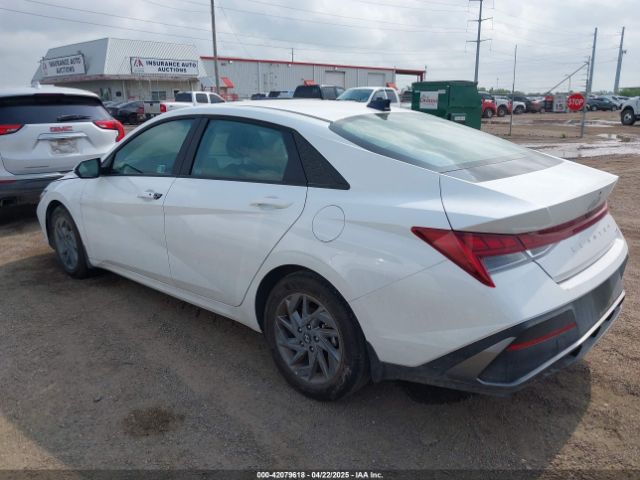 KMHLM4DJ0SU124482 Hyundai Elantra Hybrid Blue