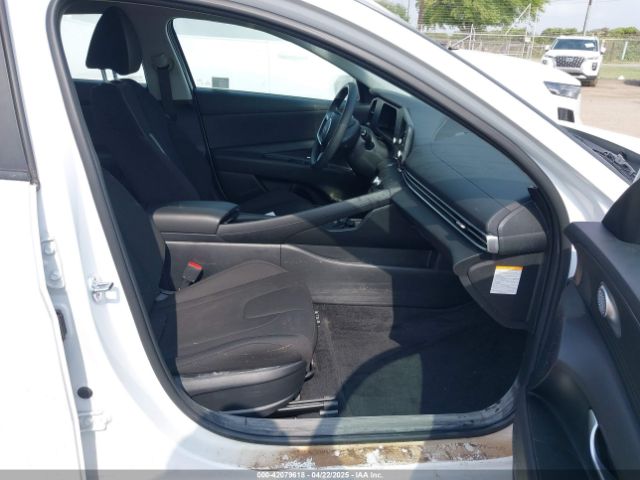 KMHLM4DJ0SU124482 Hyundai Elantra Hybrid Blue
