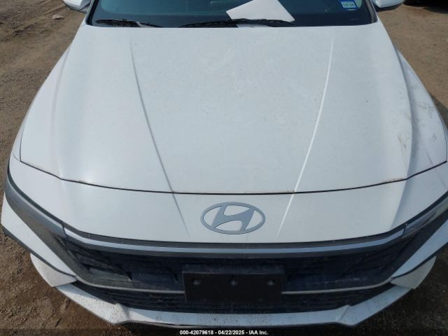 KMHLM4DJ0SU124482 Hyundai Elantra Hybrid Blue