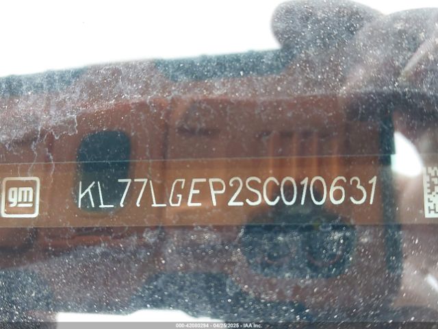KL77LGEP2SC010631 Chevrolet Trax Fwd 1rs
