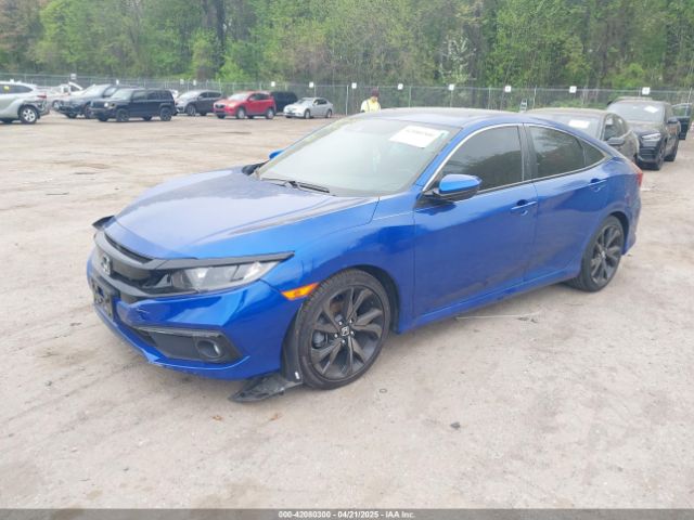 2021 HONDA CIVIC 2HGFC2F8XMH529887 Photo 1