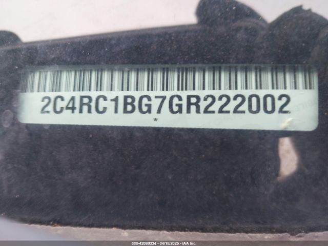 2016 CHRYSLER TOWN & COUNTRY 2C4RC1BG7GR222002 Photo 8