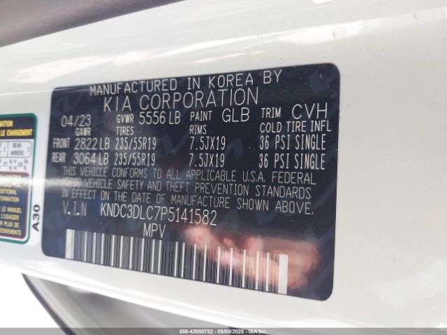 2023 KIA EV6 KNDC3DLC7P5141582 Photo 8