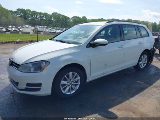 3VWC17AUXFM504689 Volkswagen Golf Sportwagen Tsi S 4-door