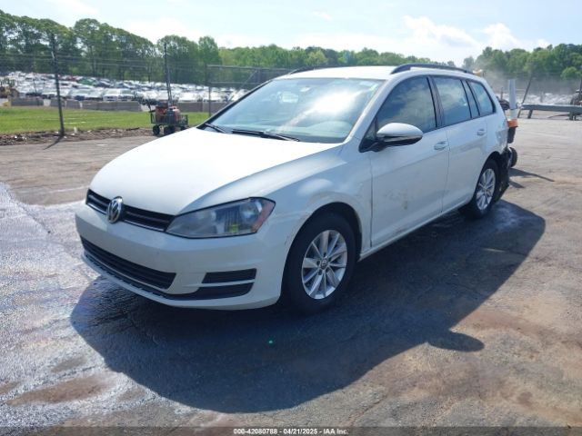 3VWC17AUXFM504689 Volkswagen Golf Sportwagen Tsi S 4-door