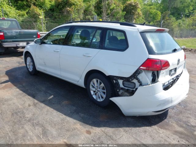 3VWC17AUXFM504689 Volkswagen Golf Sportwagen Tsi S 4-door