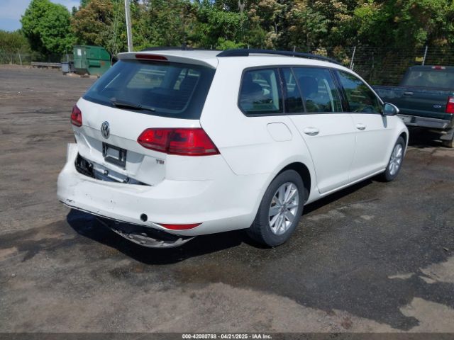 3VWC17AUXFM504689 Volkswagen Golf Sportwagen Tsi S 4-door