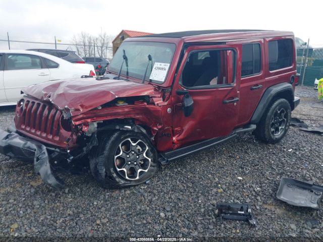 1C4HJXDN8MW714976 Jeep Wrangler Unlimited Sport S 4x4
