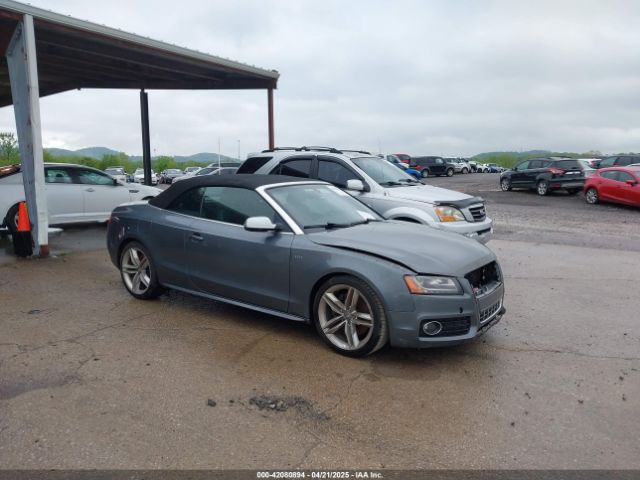 2012 AUDI S5 WAUCGAFH6CN003386