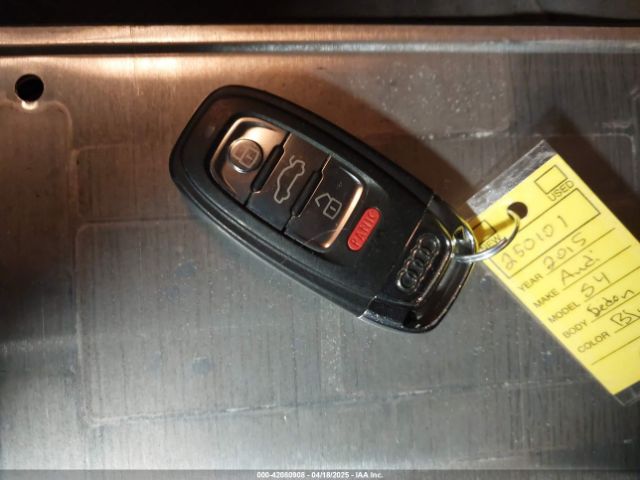 2015 AUDI S4 WAUBGAFLXFA002642 Photo 10