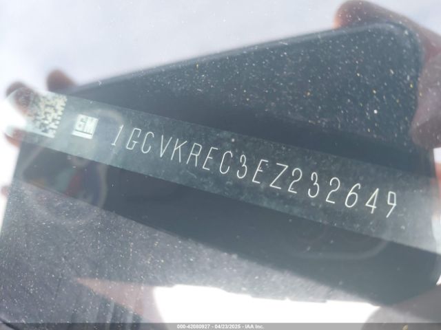 1GCVKREC3EZ232649 Chevrolet Silverado 1500 2lt