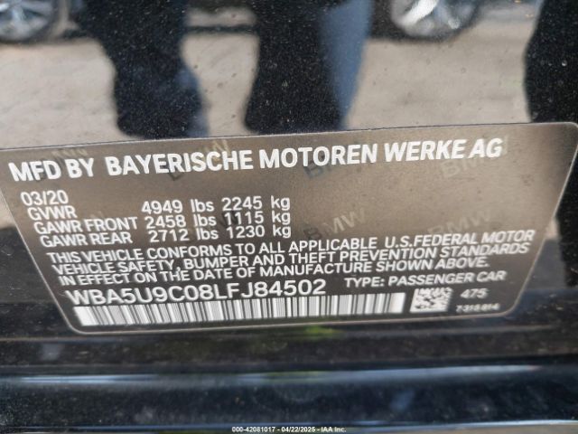 WBA5U9C08LFJ84502 BMW 3 Series M340i Xdrive