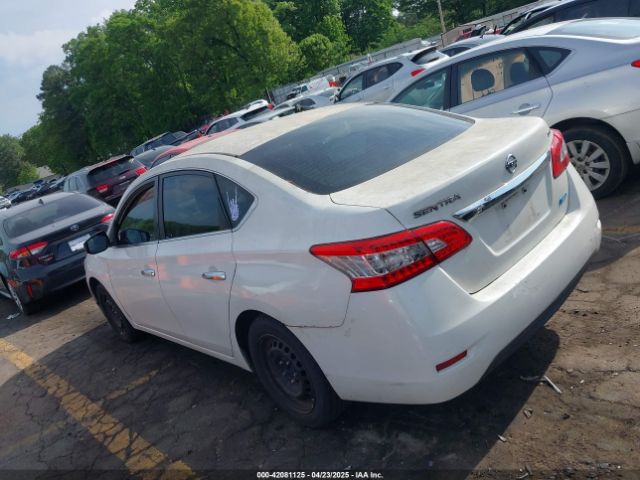 3N1AB7AP6EL648362 Nissan Sentra Fe+ S/fe+ Sv/s/sl/sr/sv