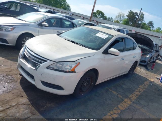 3N1AB7AP6EL648362 Nissan Sentra Fe+ S/fe+ Sv/s/sl/sr/sv