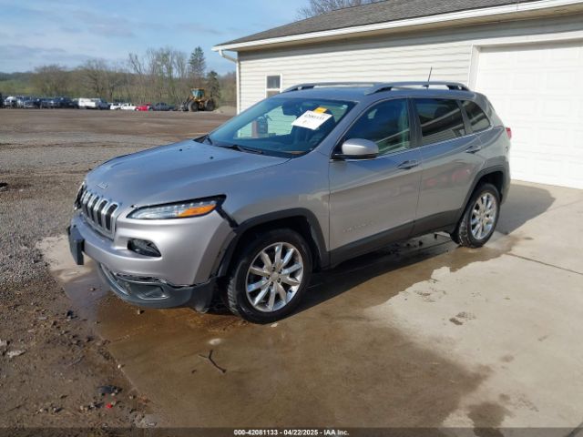 1C4PJLDB7HW641972 Jeep Cherokee Limited Fwd