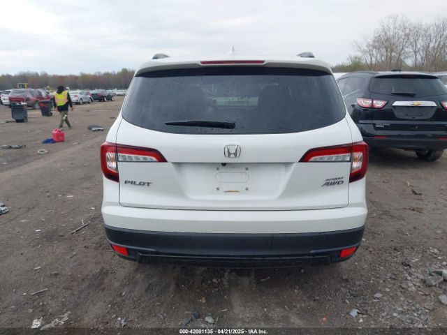 5FNYF6H32NB051544 Honda Pilot Awd Sport