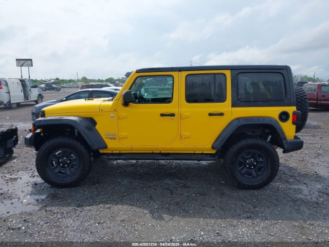 1C4HJXDN9JW332273 Jeep Wrangler Unlimited Sport S 4x4