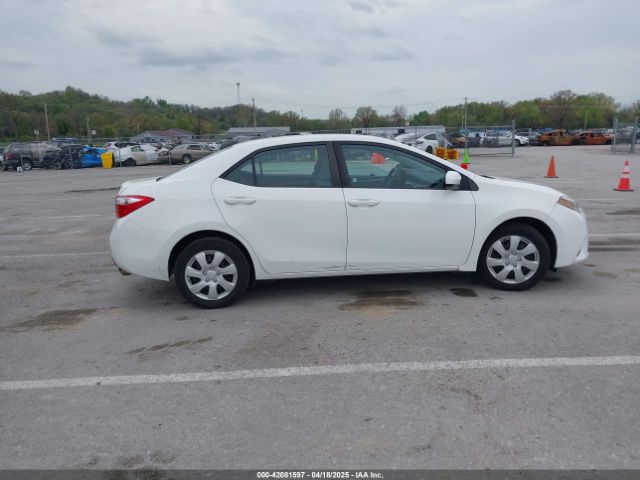 5YFBURHE9EP171392 Toyota COROLLA LE