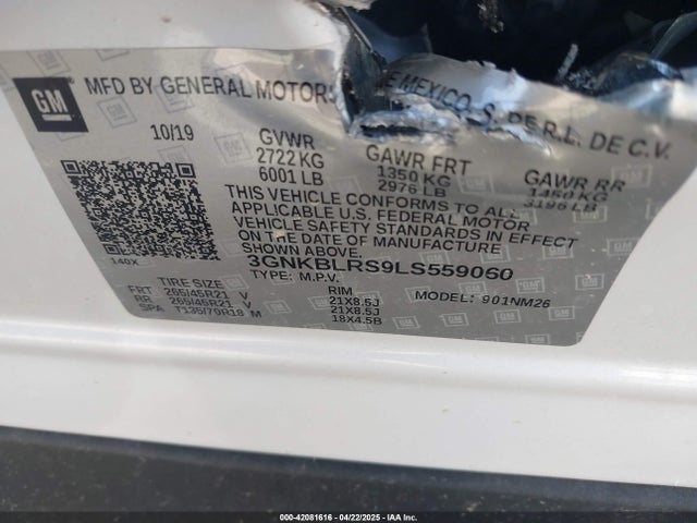 Chevrolet Blazer Awd Premier 2020 3GNKBLRS9LS559060 Image 9