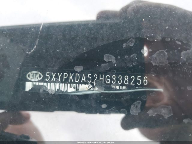 5XYPKDA52HG338256 KIA Sorento 3.3l Sx