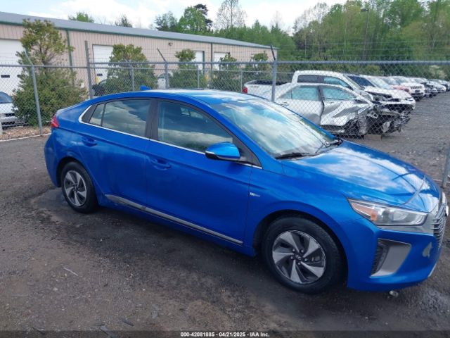 2017 HYUNDAI IONIQ HYBRID KMHC75LC9HU049113