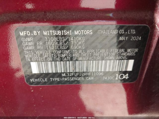 ML32FUFJ2RHF11096 Mitsubishi mivec