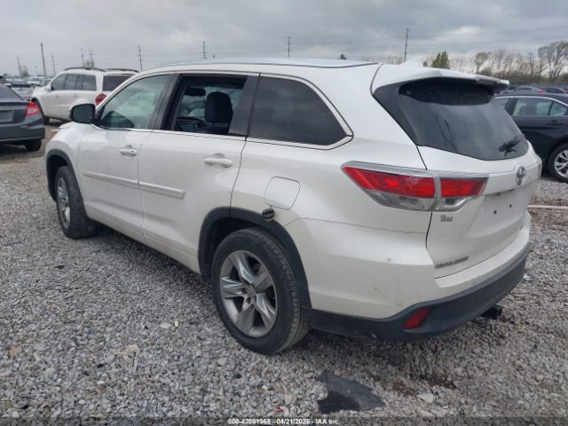 5TDYKRFH0ES009204 Toyota Highlander Limited V6