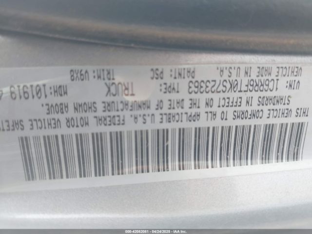 2019 RAM 1500 CLASSIC 1C6RR6FT0KS723363 Photo 8