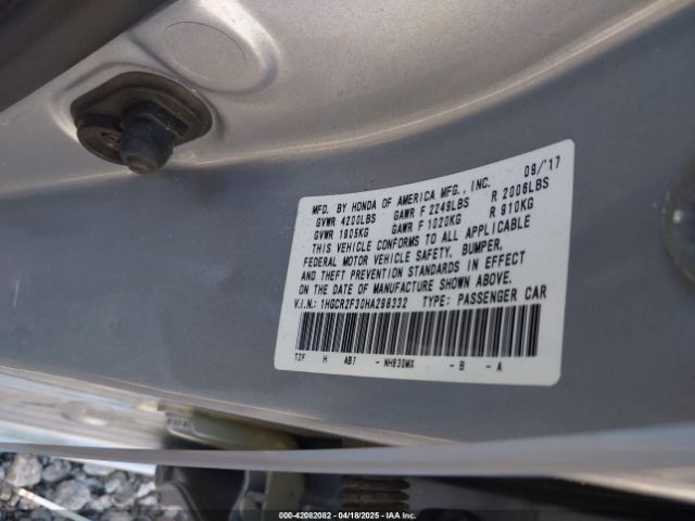 1HGCR2F30HA298332 Honda ACCORD LX