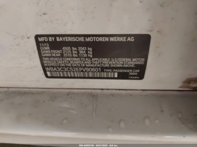 WBA3C3C52EPV90601 BMW 320i Xdrive